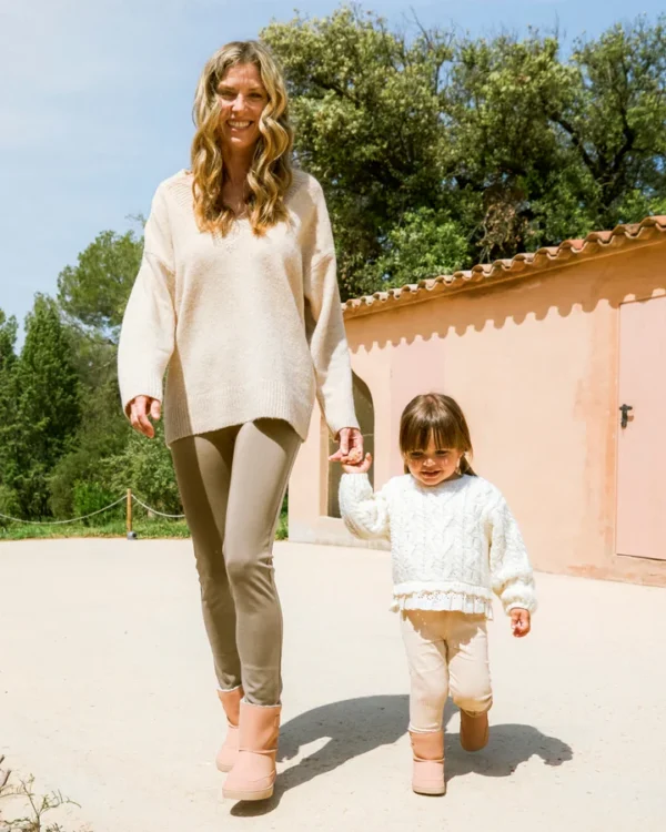 Vaikiški Muris siberia mini Dusty pink auliniai batai