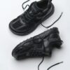 Ohne Project Sneaker Retro Run Triple Black Basa Pėda veganiški batai iš Ispanijos