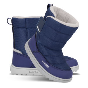 Kids barefoot snow boots Be Lenka Ailo Preschool - Dark Blue