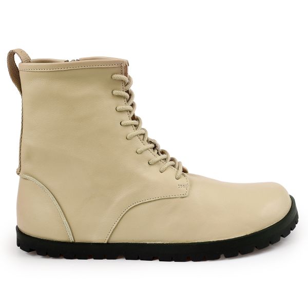 Barefoot boots Lang.S Kombat Cream (Basa Pėda Barefoot fizinė parduotuvė Vilnius )