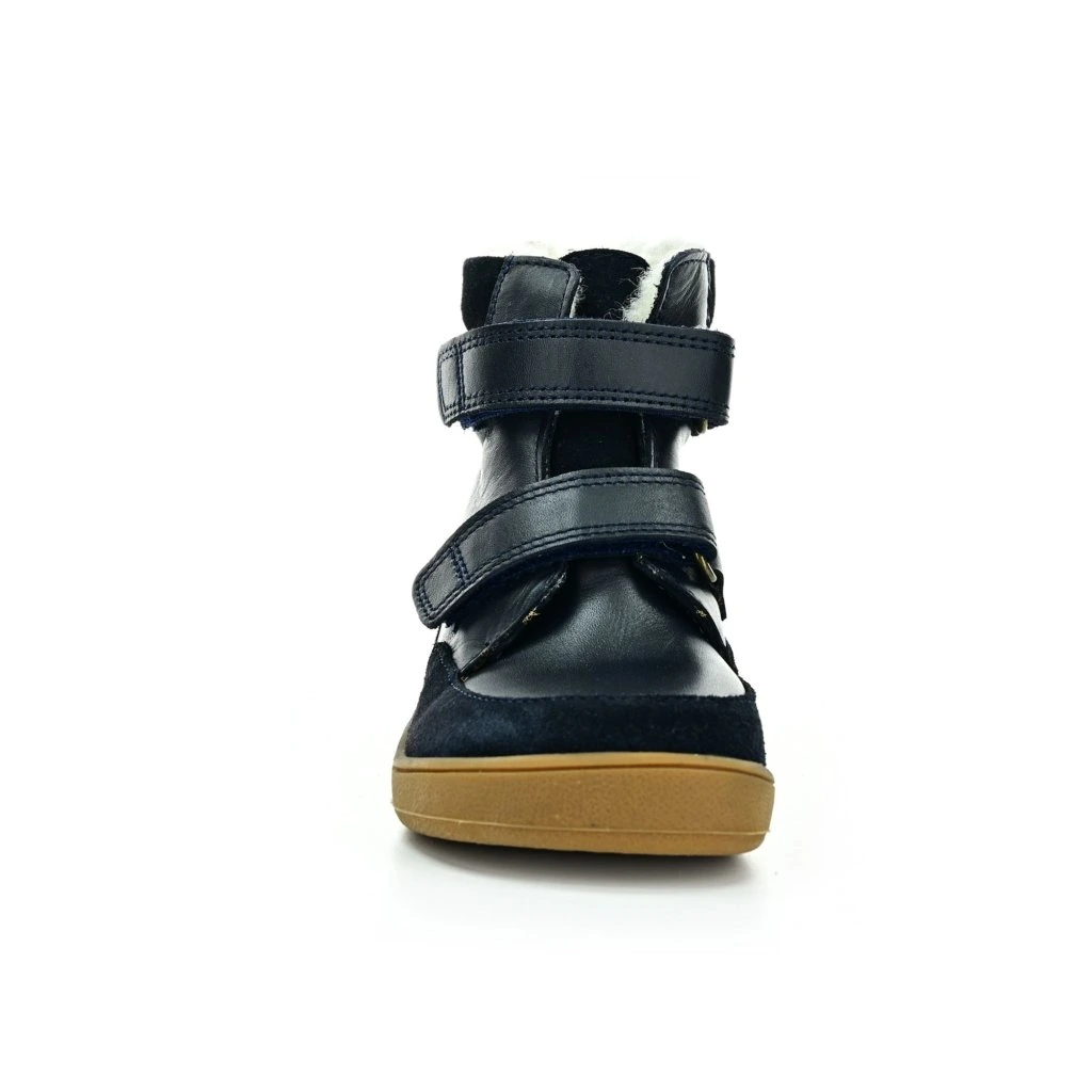 Vaikiški žieminiai batai Bungaard Basil Strap II TEX Blue (Basa Pėda Barefoot fizinė parduotuvė Vilnius) - Image 4