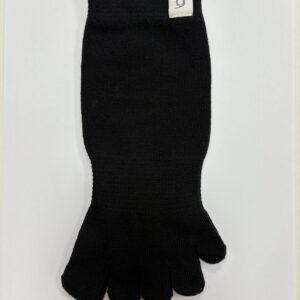 Šukuotinės medvilnės pirštuotos kojinės patogu II