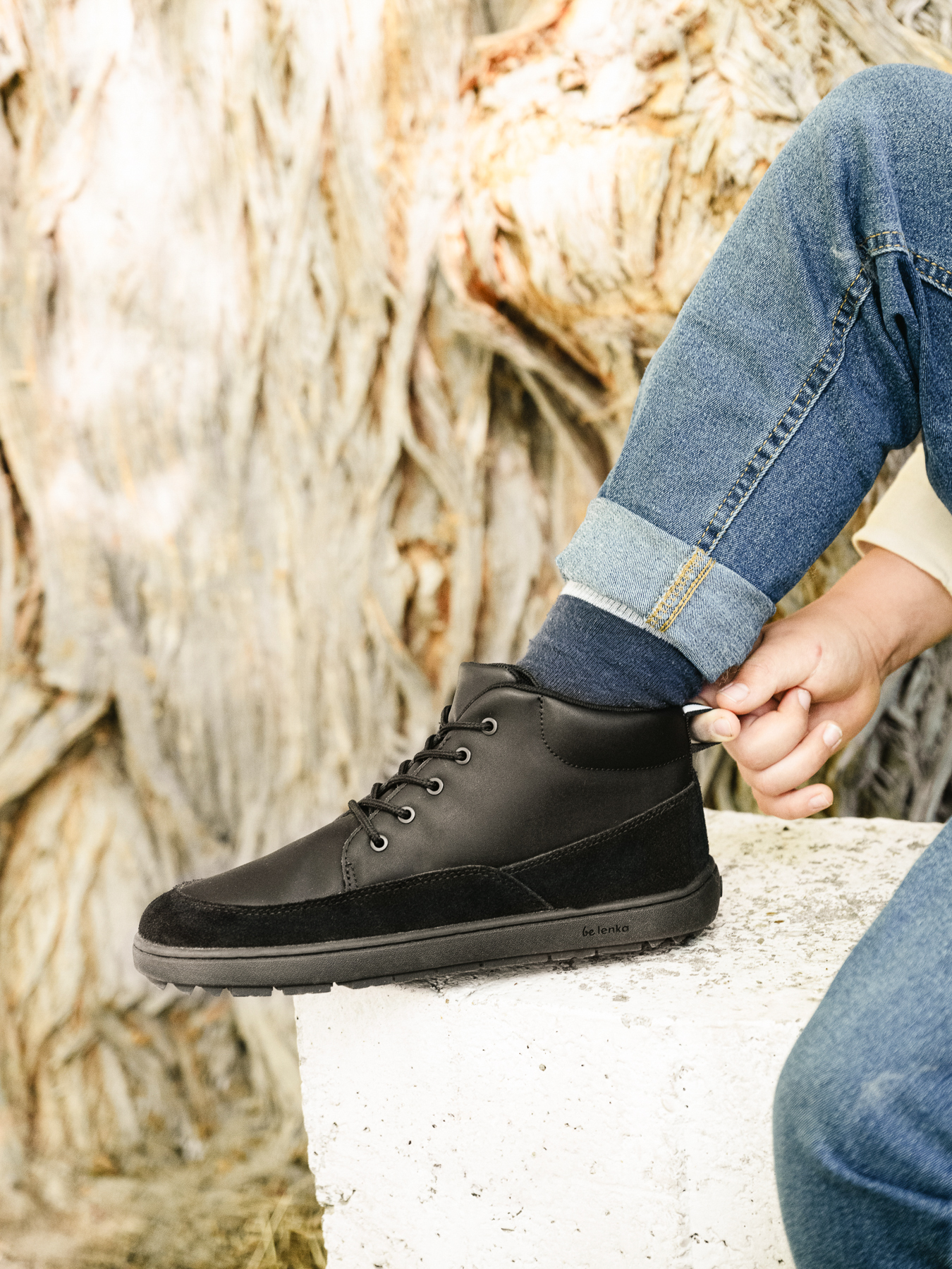 Kid's barefoot shoes Be Lenka Elio Junior - All Black - Image 10