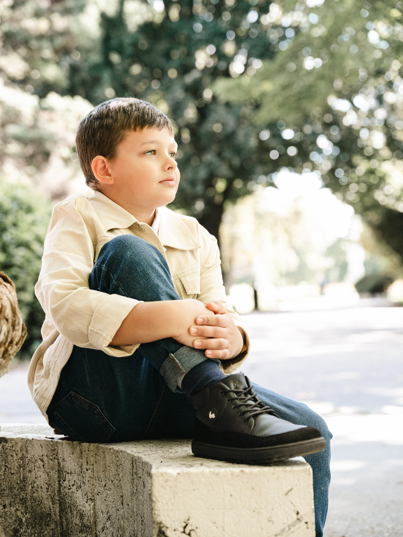 Kid's barefoot shoes Be Lenka Elio Junior - All Black - Image 4