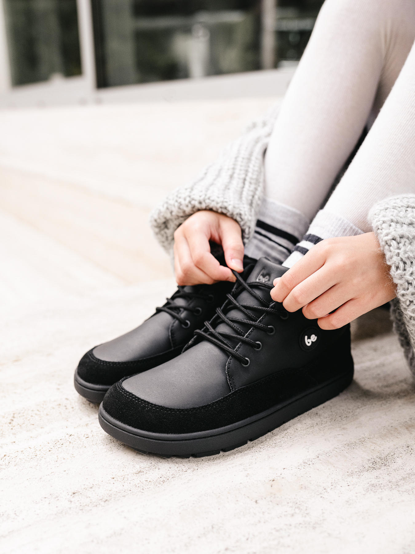 Kid's barefoot shoes Be Lenka Elio Junior - All Black - Image 6