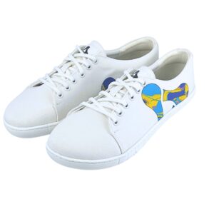 Barefoot sneakers Antal Artwalk Popsplash white