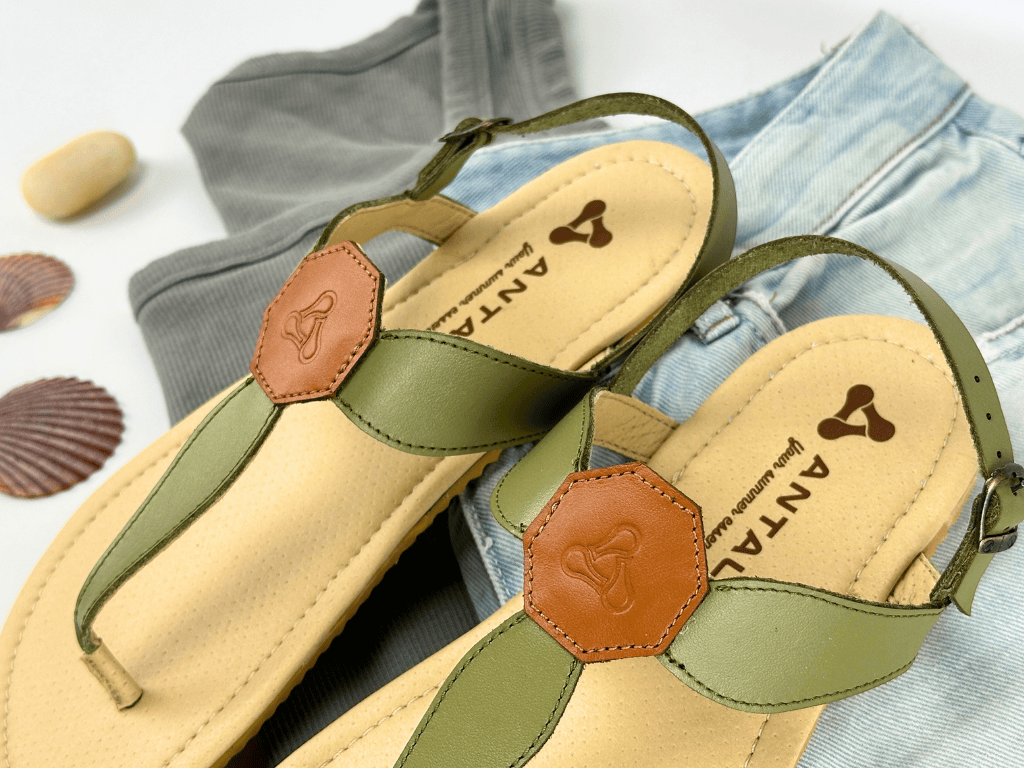 Barefoot sandals Antal Marisol Olive - Image 2