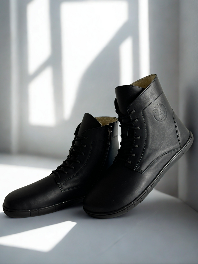 Antal Barefoot Boots Venero Black Winter - Image 3