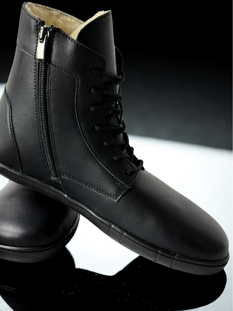 Antal Barefoot Boots Venero Black Winter - Image 5