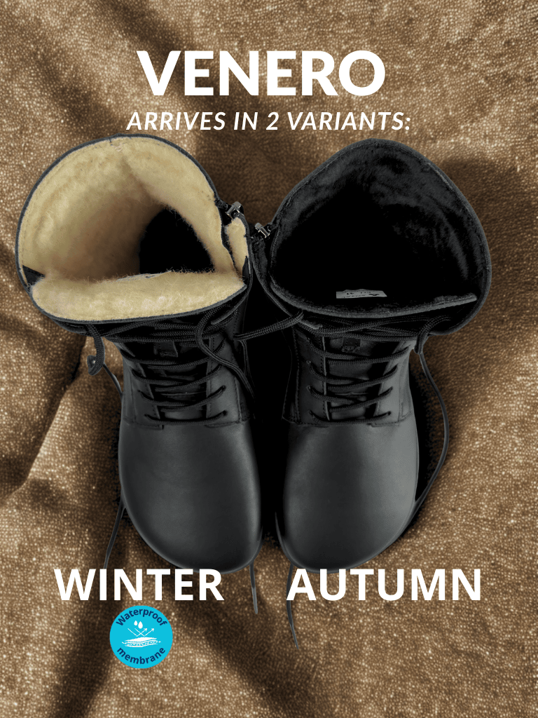 Antal Barefoot Boots Venero Black Winter - Image 7