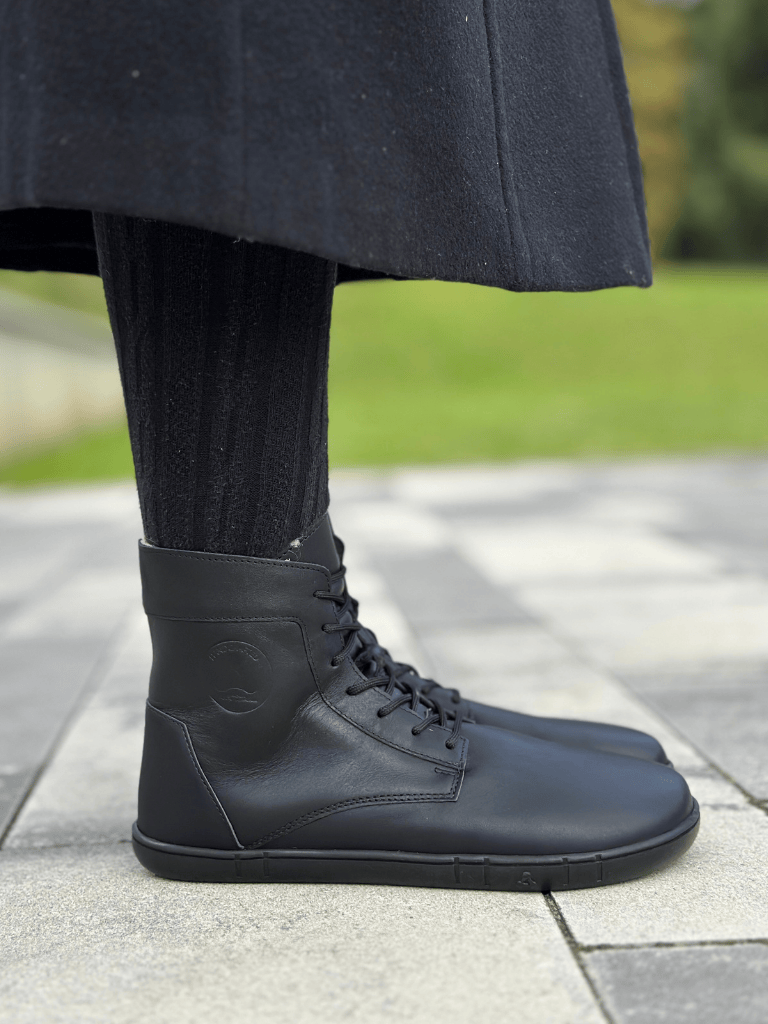 Antal Barefoot Boots Venero Black Winter - Image 2