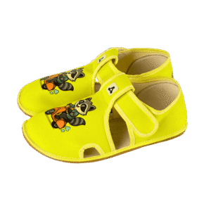 Kids' barefoot Antal slippers Rascal Raccoon