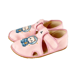 Kids' barefoot Antal slippers Rascal Space Kitty
