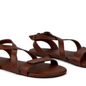 Ahinsa Shoes Womens Hava 2.0 barefoot brown sandals