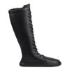 Ahinsa Shoes Barefoot Womens Jaya Tall Winter - Black