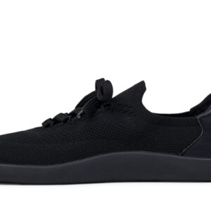 Ahinsa Shoes Barefoot Knit Sneakers Softy Black