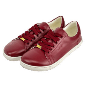 Barefoot sneakers Antal Amanda Wine red