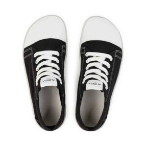 Ahinsa Shoes Hemp sneakers barefoot Street - black