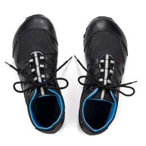 Ahinsa Shoes Chitra Trek and Trail barefoot blue-black sneakers