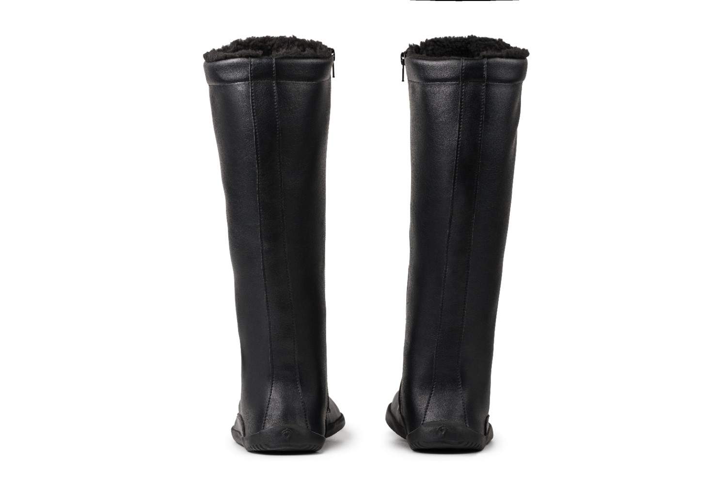 Ahinsa Shoes Barefoot Womens Jaya Tall Black