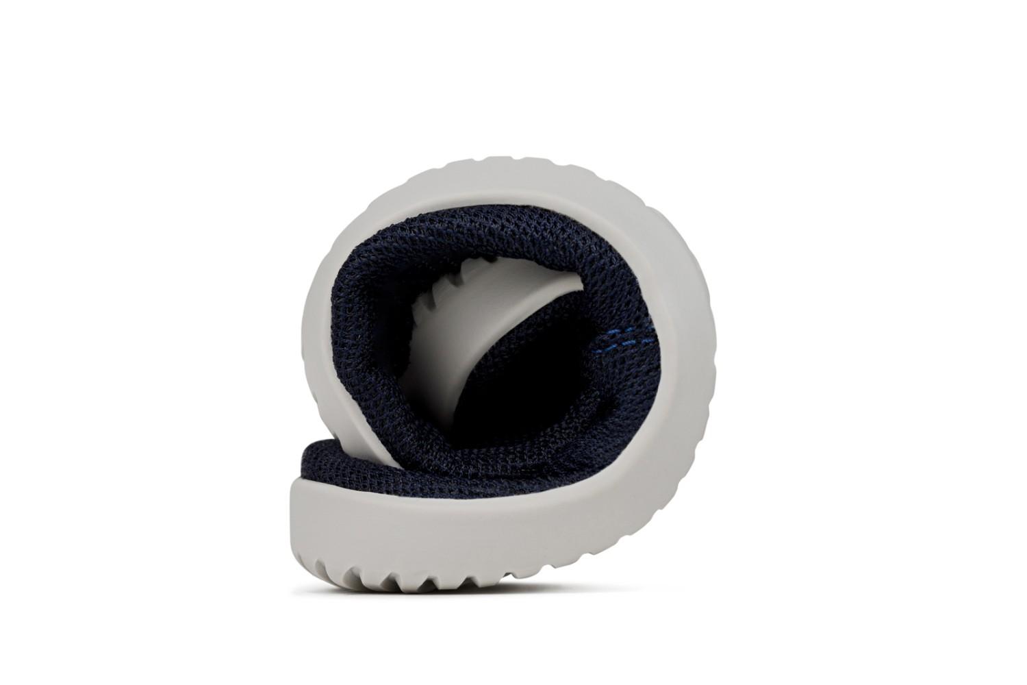 Ahinsa Shoes Slip-on xWide Barefoot sneakers navy-blue mesh