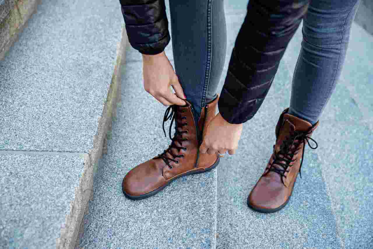 Basa Pėda Bareoot Ahunsa Auliniai batai su užtrauktuku