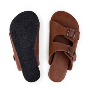 Ahinsa Shoes Barefoot sandals brown