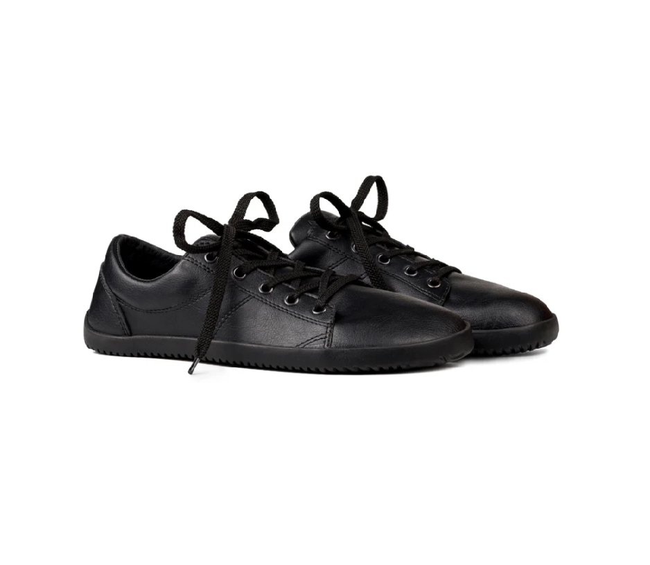 Ahinsa Shoes Vida Ultra Comfort black sneakers pagrindinė