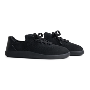 Ahinsa Shoes Comfort Knit Sneakers Softy Black pagrindinė