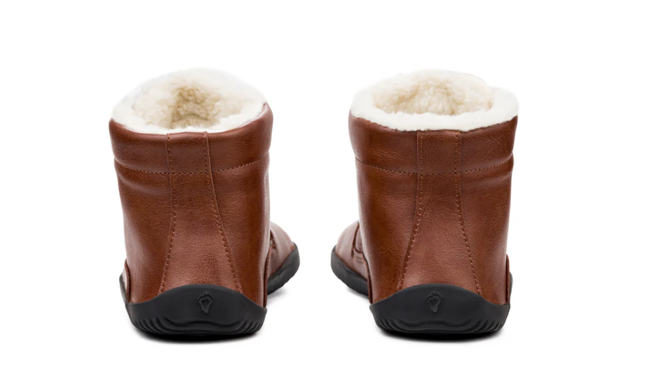 Ahinsa Shoes Sundara Winter Ankle Ultra Comfort Light Brown galai