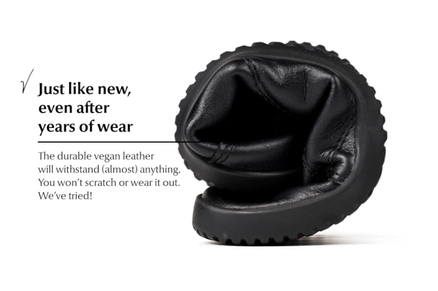 Ahinsa Shoes Vida Ultra Comfort black sneakers - Image 5