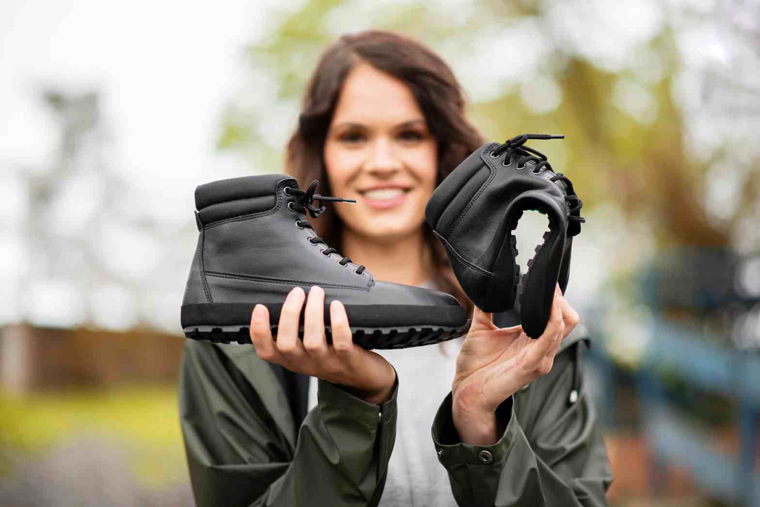 Ahinsa Shoes Barefoot Shuma 2.0 - Black - Image 2