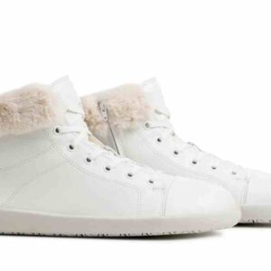 Ahinsa Shoes Winter Womens Barefoot Sneakers Tara Winter 2.0 - White