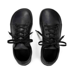 Ahinsa Shoes Vida barefoot black sneakers
