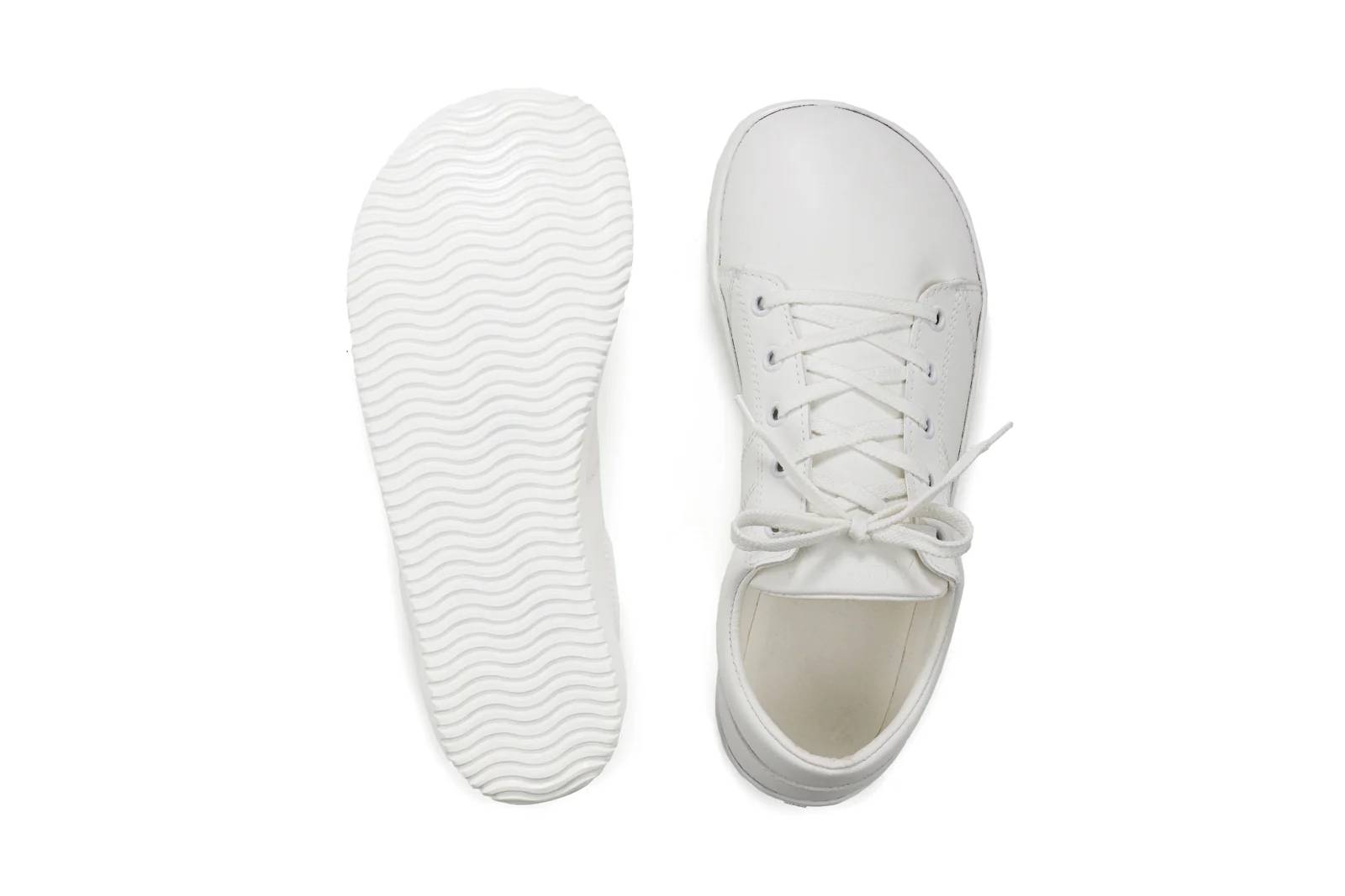 Ahinsa Shoes Vida barefoot white sneakers - Image 4