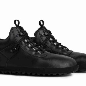 Ahinsa Shoes Hiker xWide Barefoot Trek shoes - black