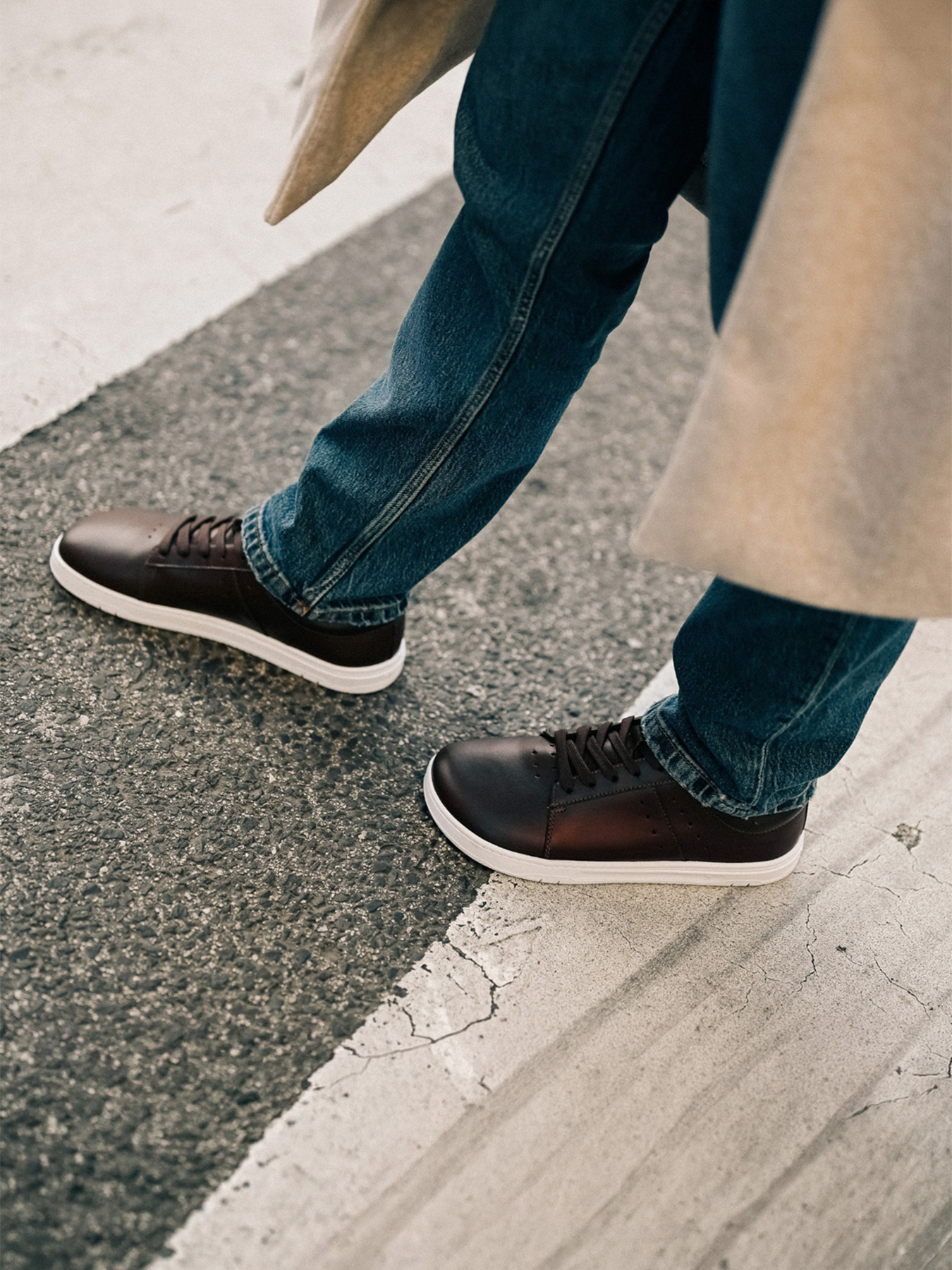 Barefoot Sneakers Barebarics Enigma - Dark Brown - Image 3