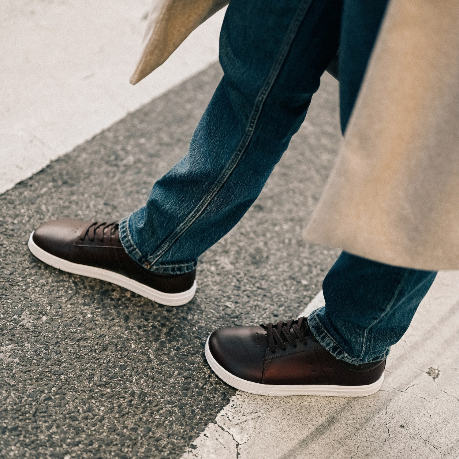 Barefoot Sneakers Barebarics Enigma - Dark Brown - Image 4