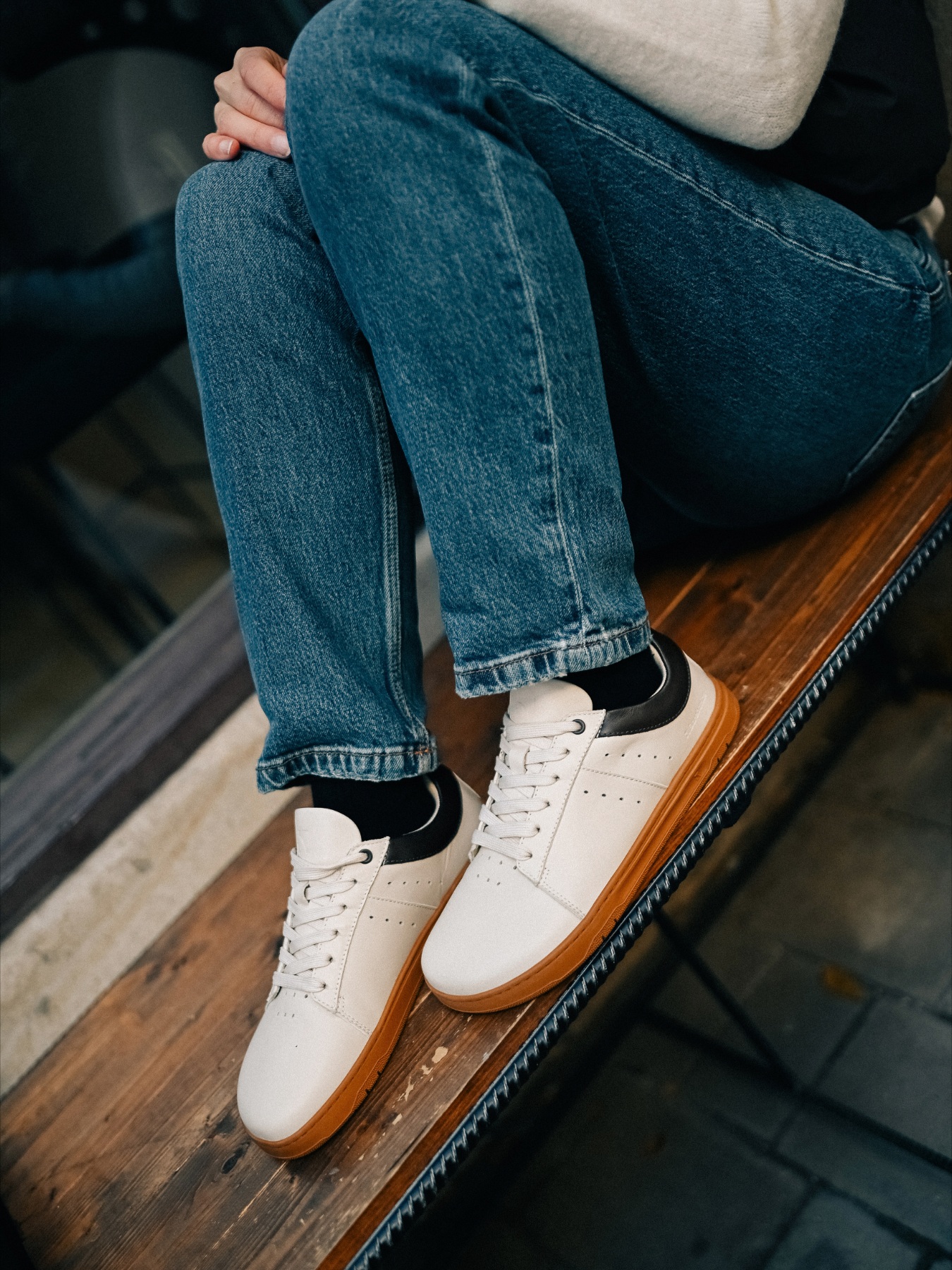 Barefoot Sneakers Barebarics Enigma - Ivory - Image 2