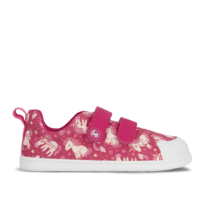 Kids barefoot sneakers Be Lenka Canvi Preschool - Unicorn