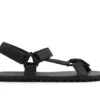 Ahinsa barefoot trekové sandály ADVENTURE XWIDE BLACK
