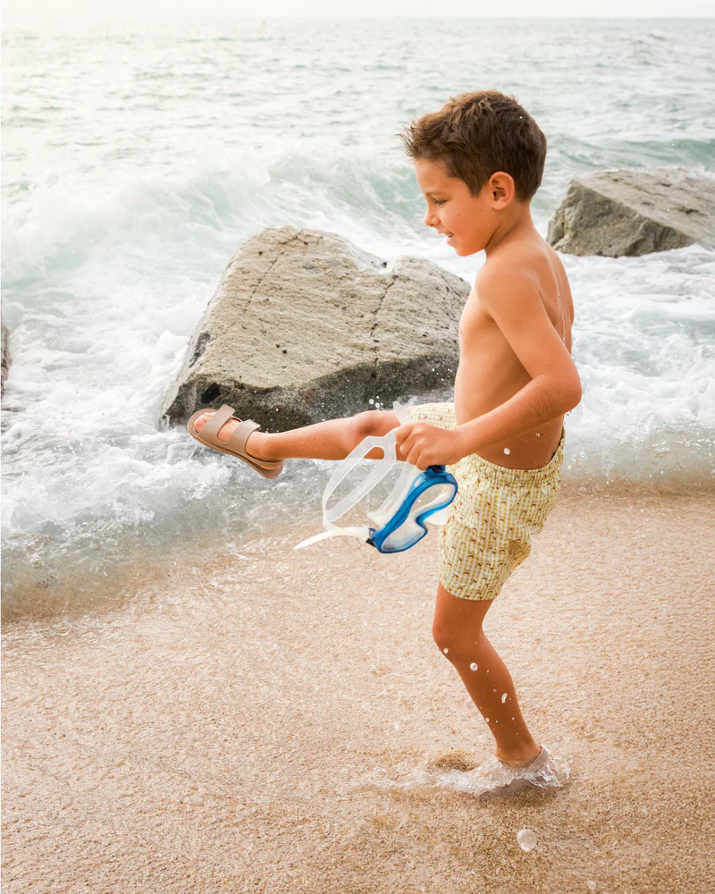 Vaikiškos barefoot basutės Muris Aruba Mini Taupe (Basa Pėda Barefoot fizinė parduotuvė Kaunas) - Image 5