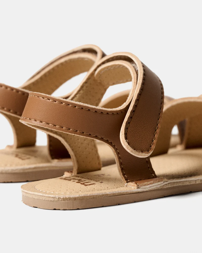 Barefoot basutės vaikams Muris Florence Junior Walnut Brown (Basa Pėda Barefoot fizinė parduotuvė Kaunas) - Image 4