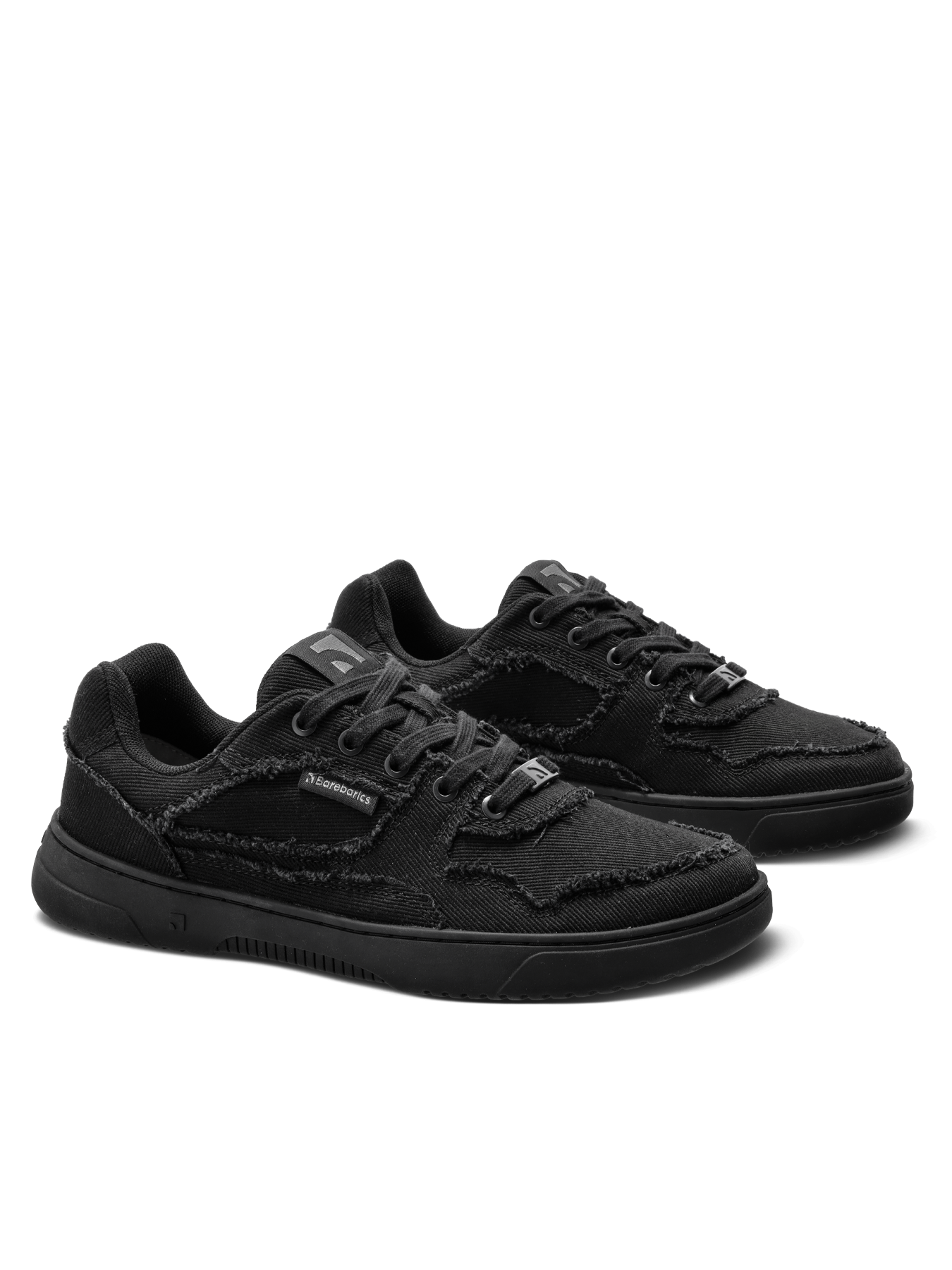 Barefoot Sneakers Barebarics Zing - All Black - Denim - Image 5