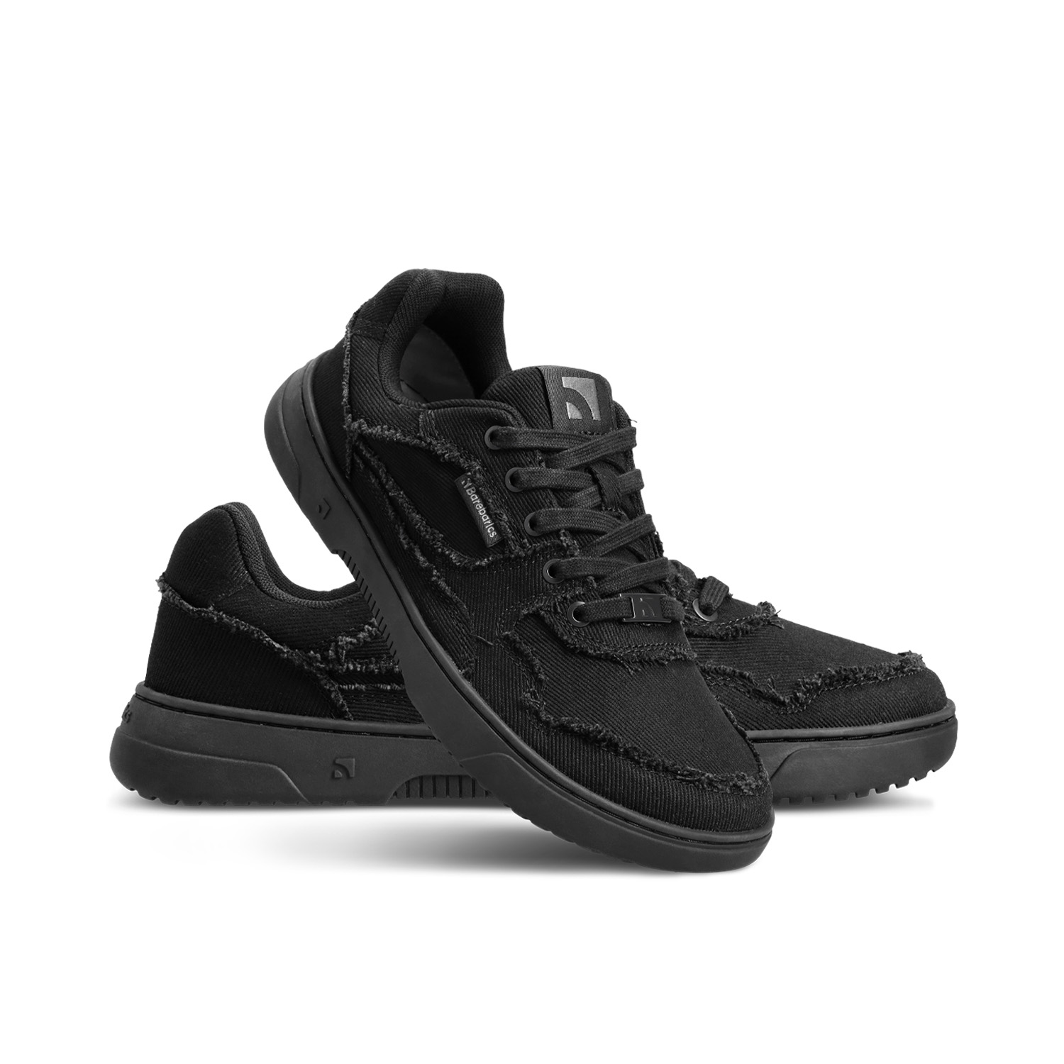 Barefoot Sneakers Barebarics Zing - All Black - Denim - Image 2