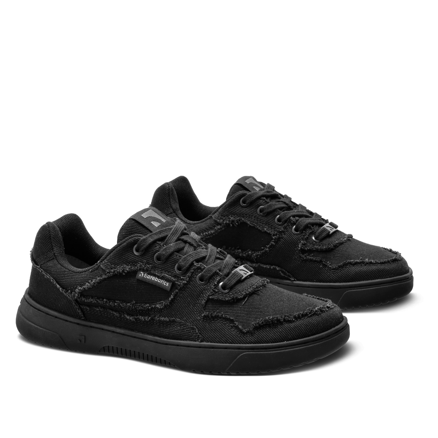 Barefoot Sneakers Barebarics Zing - All Black - Denim - Image 6