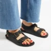 Freet salcombe black unisex sandals
