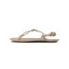 Barefoot Sandals Xeroshoes Genesis Leather Gold Metallic pagrindinė