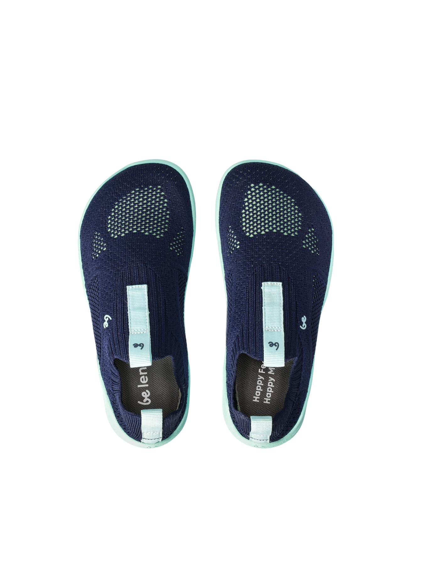 Kids Barefoot Slip-on Shoes Be Lenka Luppo Kids - Blue & Aqua - Image 4
