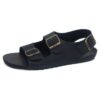 Freet salcombe black unisex sandals